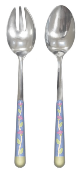 Set 2 posate per servire Soprese di Pasqua. Prezzo 17,90 euro.
